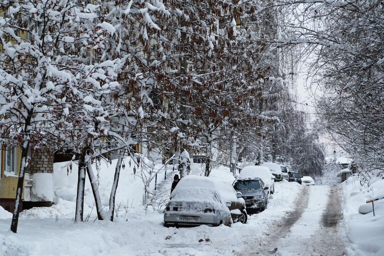 Снег в Самаре