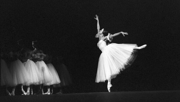 Сцена из балета Адольфа Шарля Адана Жизель. Архивное фото