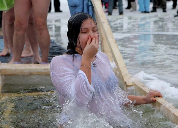 Крещенские купания в Новосибирске