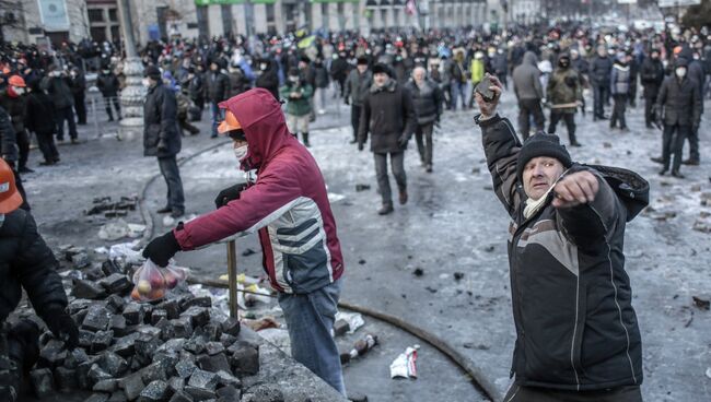 Беспорядки в Киеве