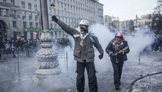 Беспорядки в Киеве