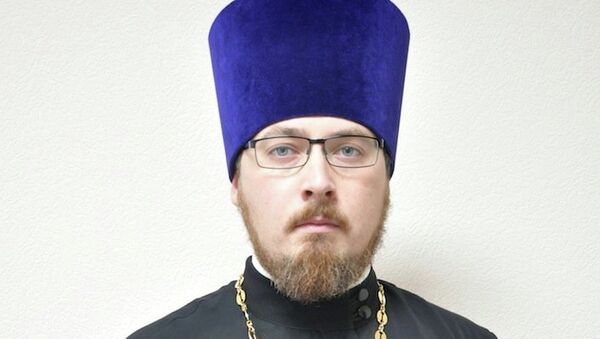 Священник Роман Богдасаров, архивное фото