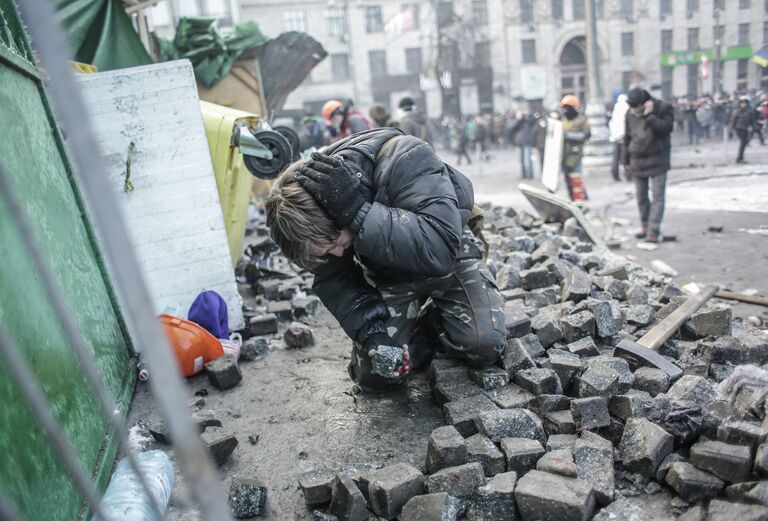 Беспорядки в Киеве