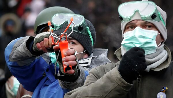 Беспорядки на Украине. Архивное фото