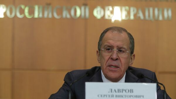 Министр иностранных дел Российской Федерации Сергей Лавров. Архивное фото