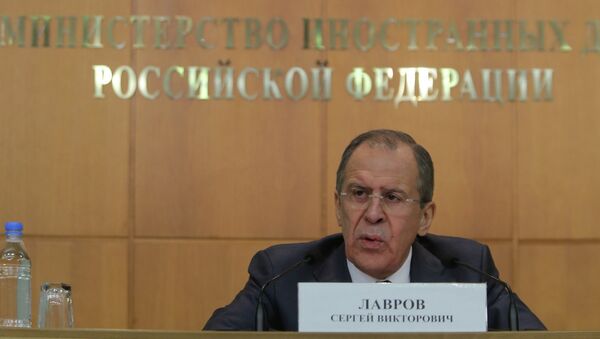 Министр иностранных дел Российской Федерации Сергей Лавров, архивное фото
