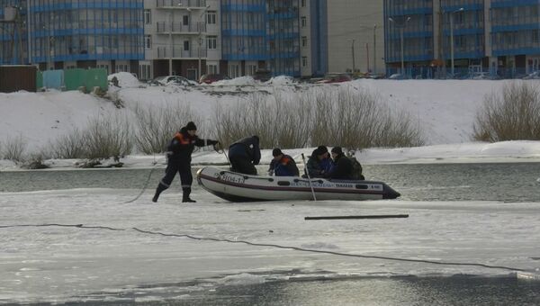 Рыбаков спасли с оторвавшейся льдины. Архивное фото