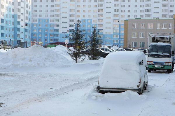 Снег снова растает. Само растает Новосибирск.