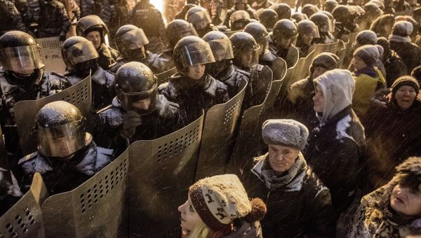 Ситуация в Киеве. Фото с места события