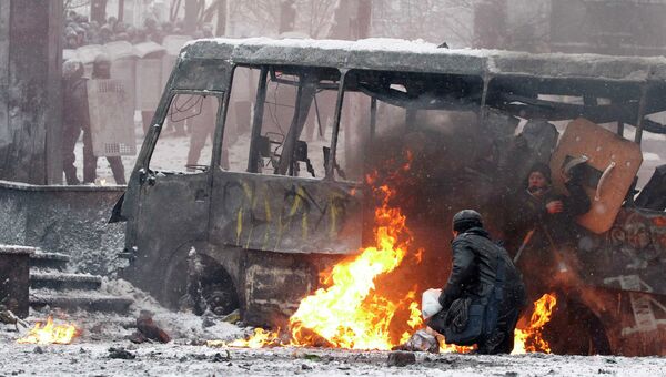 Ситуация в Киеве, 22 января