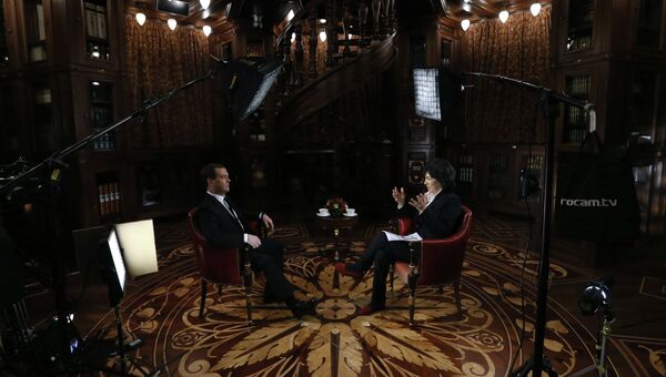 Интервью Д.Медведева телекомпании CNN