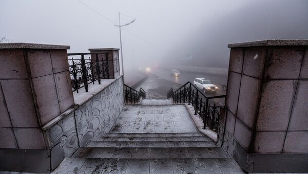 Туман во Владивостоке. Архивное фото