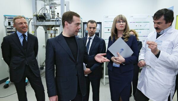 Д.Медведев посетил Национальный исследовательский технологический университет МИСиС