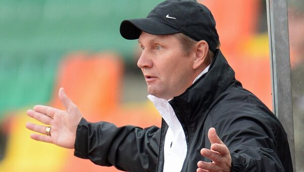 Василий Баскаков, главный тренер ФК Томь. Фото из архива