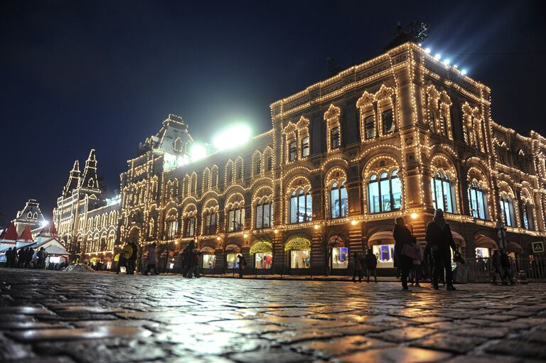 ГУМ в преддверии Нового года