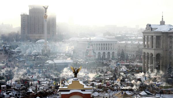 Протесты в Киеве 25 января 2014 года. Фото с места события