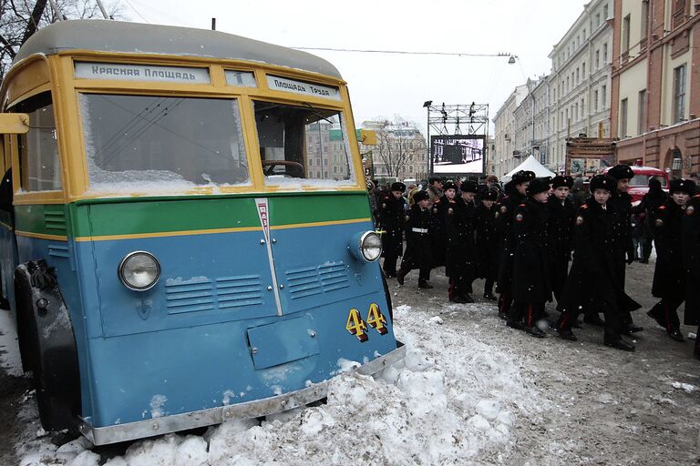 Экспозиция под открытым небом Сохраните память о былом на Итальянской улице в Санкт-Петербурге