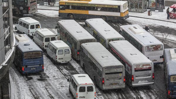 Снег во Владивостоке. Архивное фото.