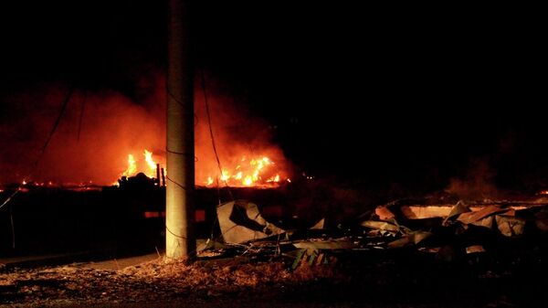 Пожар в Приамурье. Архивное фото