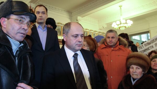 Андрей Ксензов (в центре), архивное фото