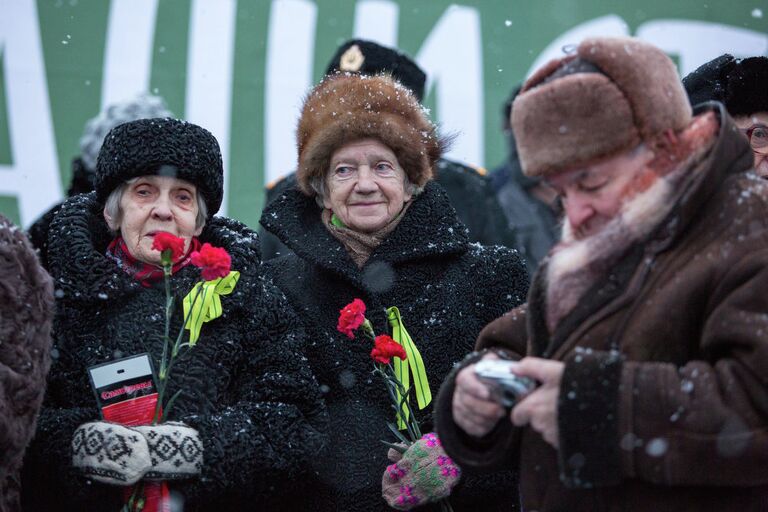 Парад, посвященный 70-летию освобождения Ленинграда от блокады