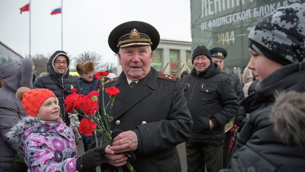 Парад, посвященный 70-летию освобождения Ленинграда от блокады