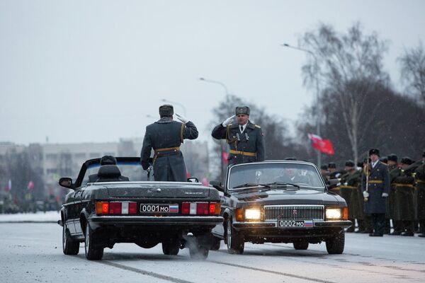 Парад, посвященный 70-летию освобождения Ленинграда от блокады