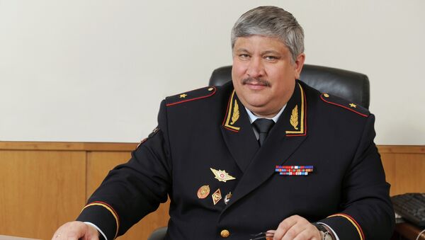 Начальник УВД по ЦАО Москвы генерал-майор Виктор Пауков