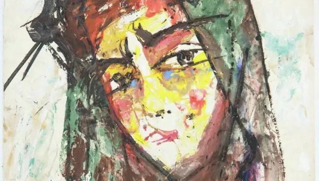 Портрет Лили, 1957. Анатолий Зверев
