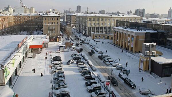 Улица Ленина в Новосибирске