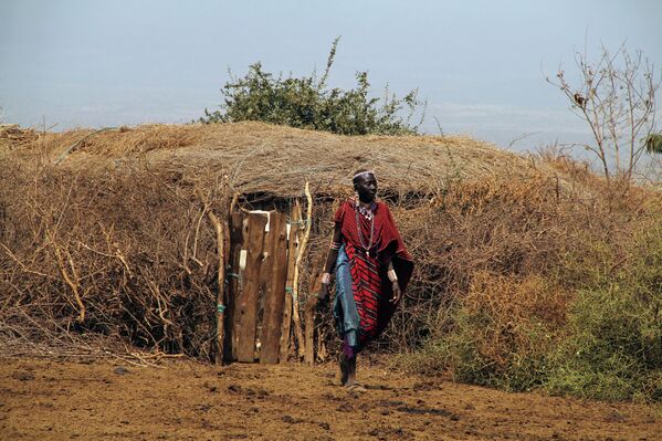 Женщина масаи, Кения
