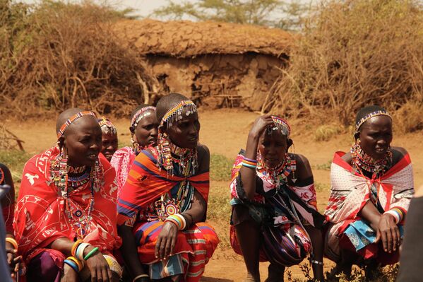 Женщины масаи, Кения