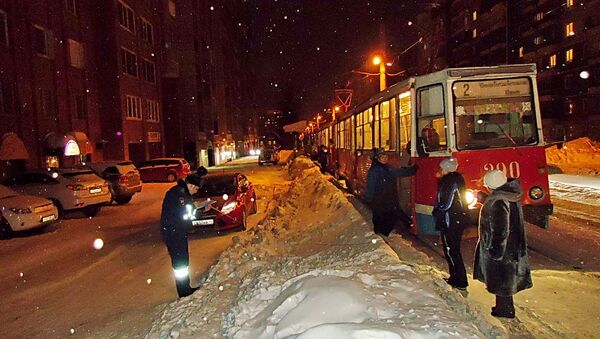 Школьница попала под неисправный трамвай в Томске, событийное фото