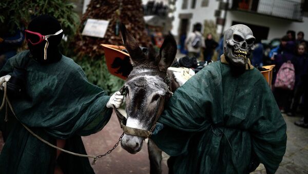 Карнавал в деревнях Зубиета и Итурен в Испании