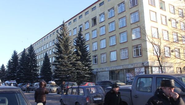Обрушение в административном здании в Петербурге