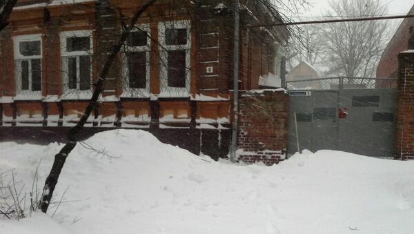 Снег в городе Таганрог Ростовской области, фото с места события