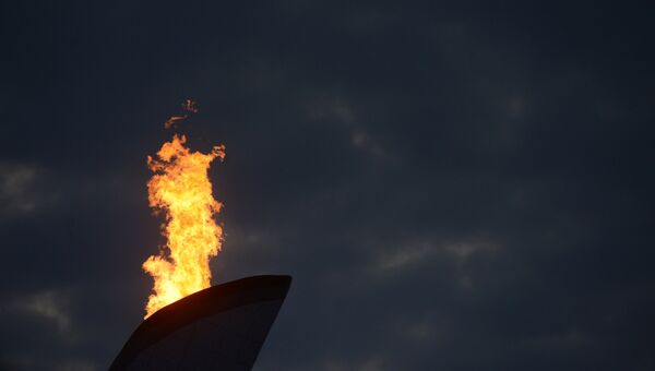 Олимпийский огонь, архивное фото