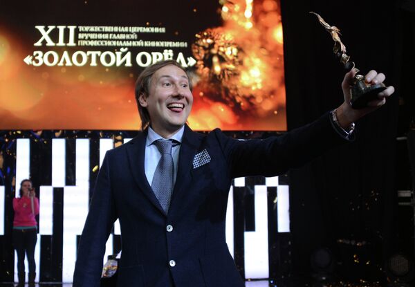 Режиссер Николай Лебедев на церемонии вручения премии Золотой Орел