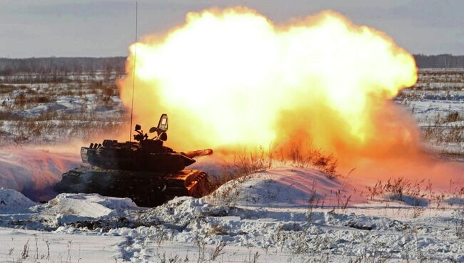 Военные учения. Архивное фото