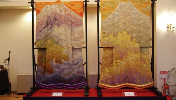 Выставка Преображение кимоно: искусство Итику Куботы