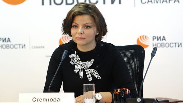 Министр имущественных отношений Самарской области Юлия Степнова, фото с места события