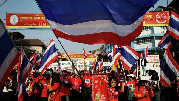 Антиправительственные протесты в Бангкоке