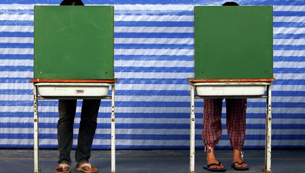 Внеочередные выборы в Таиланде. Фото с места события