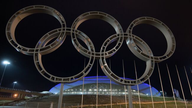 Олимпийский кольца. Архивное фото