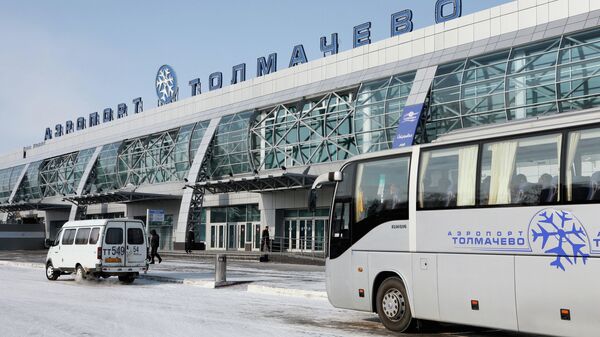 Аэропорт Толмачево в Новосибирске. Архивное фото