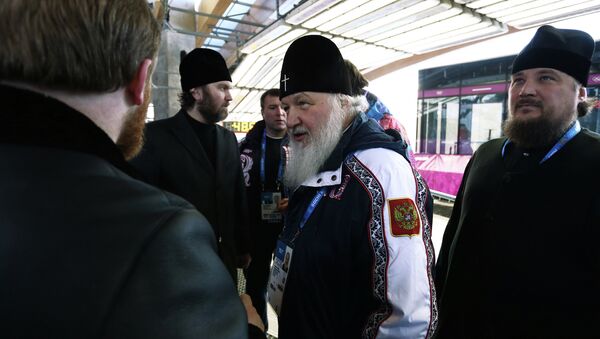 Патриарх Кирилл посетил олимпийские объекты горного кластера