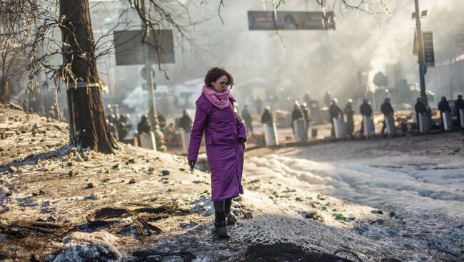 Ситуация в Киеве, архивное фото