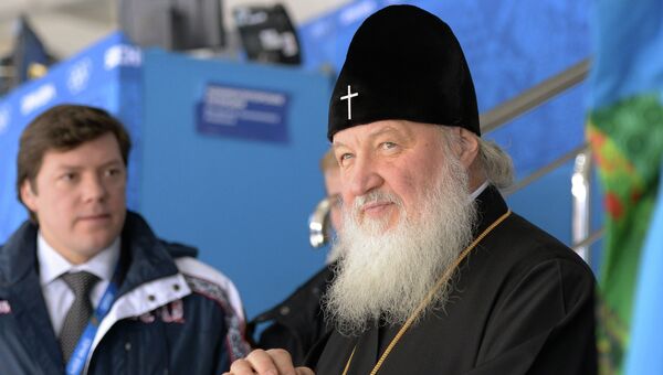 Патриарх Кирилл посетил объекты Олимпийского парка. Архивное фото