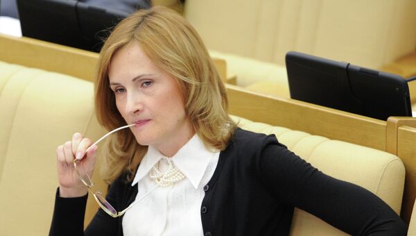 Председатель комитета Государственной Думы РФ по безопасности и противодействию коррупции Ирина Яровая. Архивное фото.