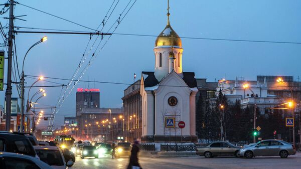 Часовня во имя Святителя и Чудотворца Николая на Красном проспекте Новосибирска
